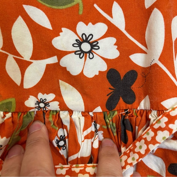 Jelly The Pug Patterned Tenley Dress Multicolor Tank Ruffles Summer Girls 18MO - Picture 4 of 8